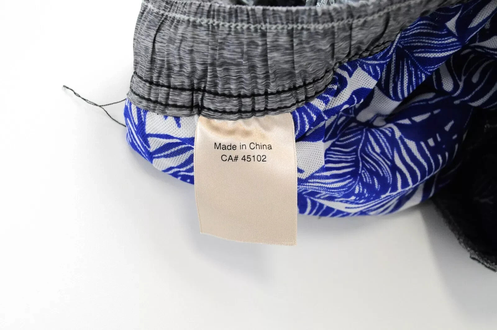 SCOTCH & SODA Swim Shorts W30 Pull-On Paisley Grey Patterned Ams Couture Men