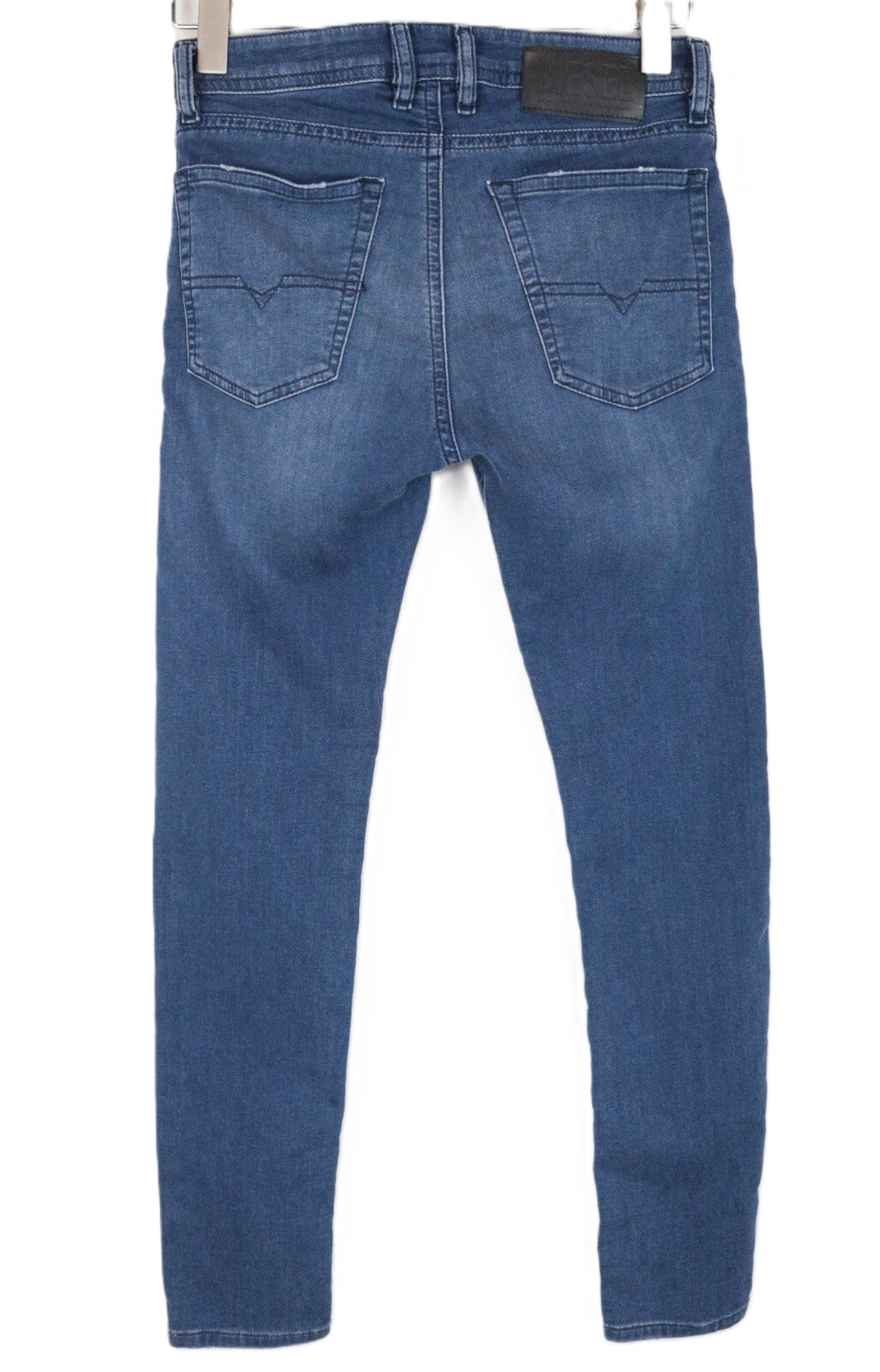 DIESEL Spender-Ne 069HC vyriški džinsai W26 su užtrauktuku, mėlyni, aptempti 