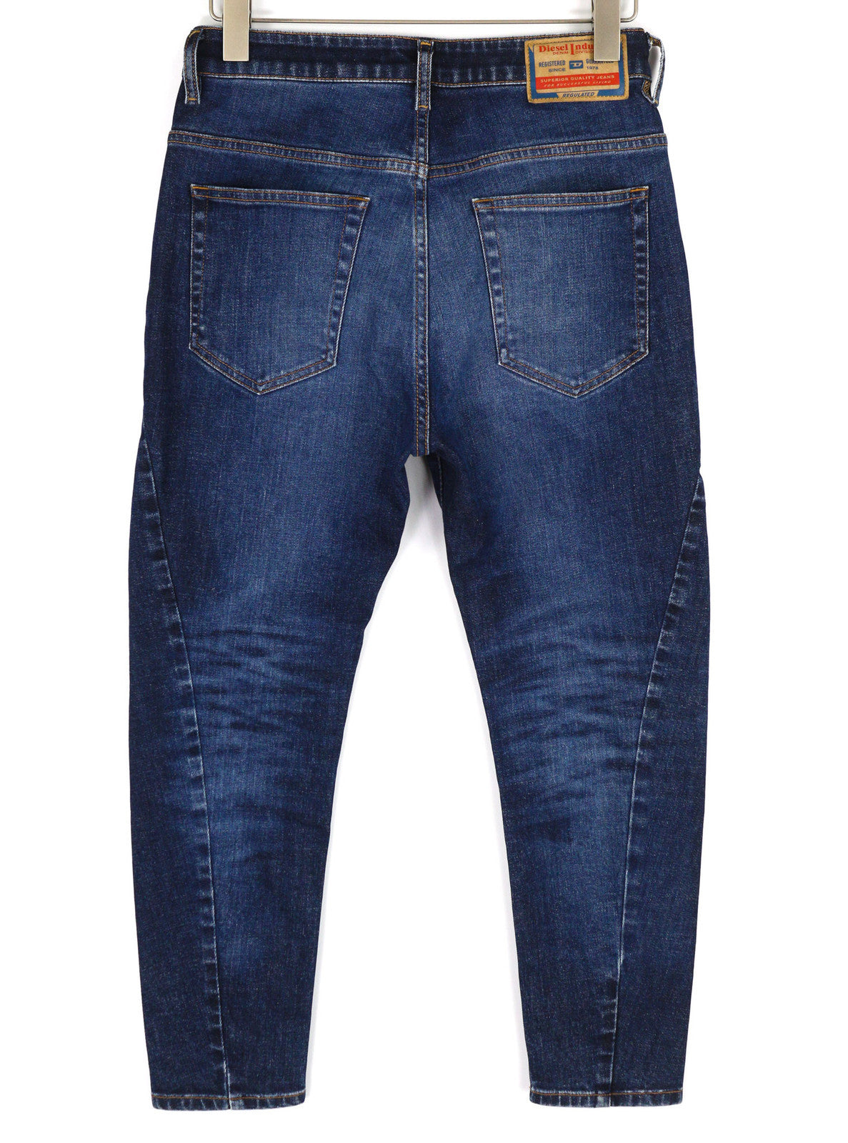 DIESEL D-Fayza 09C63 Women Jeans W26/L32 Slim Fit Ankle Washed Blue RRP€250