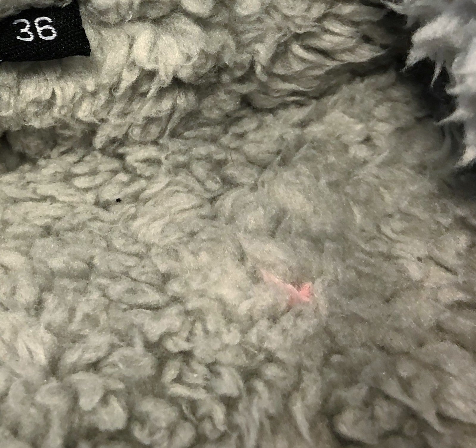 DESIGUAL moteriškas paltas EU36 vilnonis dirbtinio kailio tvido paltas rožinis 