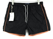 SCOTCH & SODA Swimwear W32 Men's Pull-On Black Trunks Drawstring Pool Style