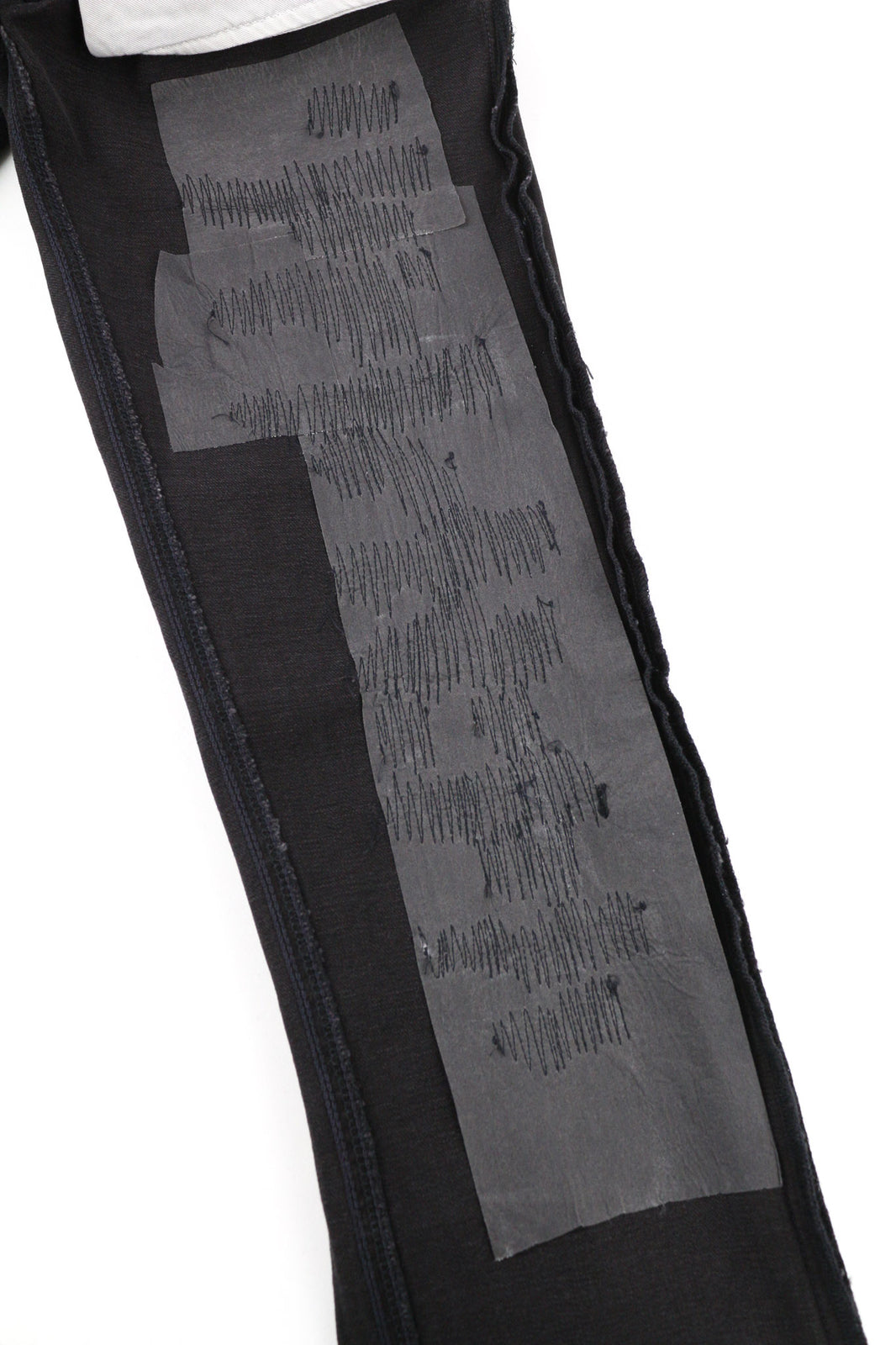 NUDIE Skinny Lin Used Black Men Jeans W28/L32 Organic Cotton Distressed Zip