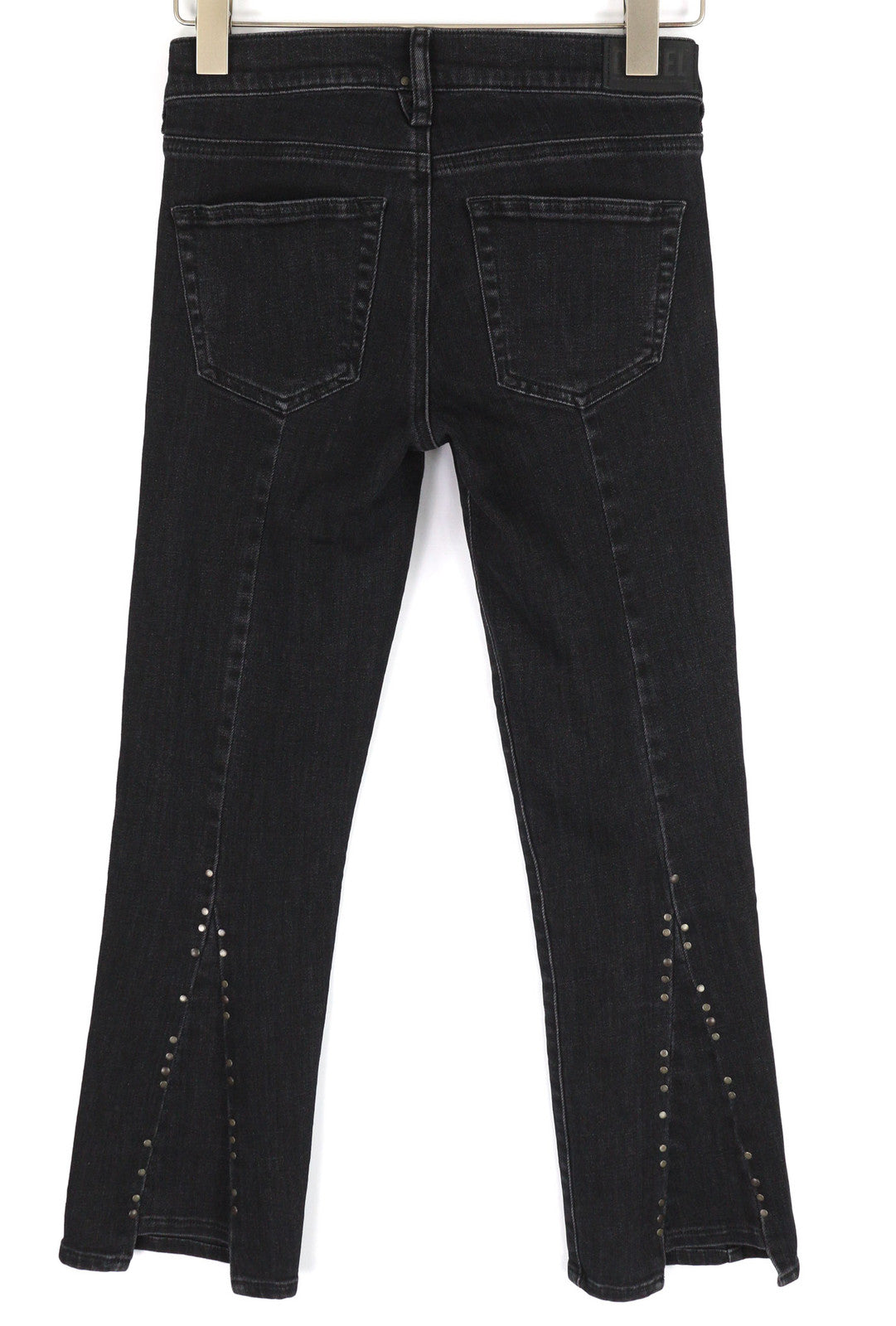 DIESEL D-Ebbey 0870G moteriški džinsai W24/L32 platėjančios, žemo juosmens, tamprūs, juodi 