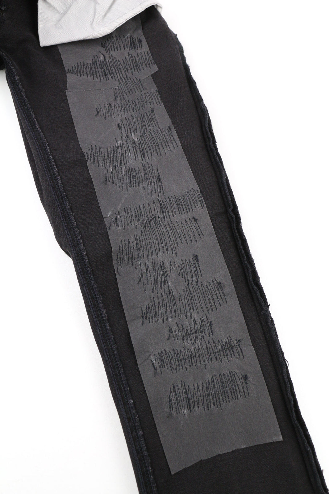 NUDIE Skinny Lin Used Black Men Jeans W28/L32 Distressed Zip Fly Pockets Faded