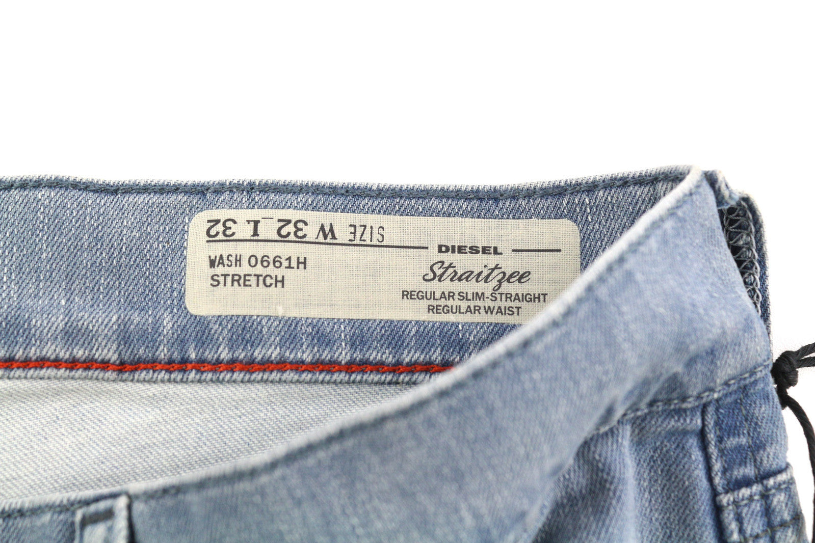 DIESEL Straitzee 0661H Women Jeans W32/L32 Regular Slim Straight Regular Waist