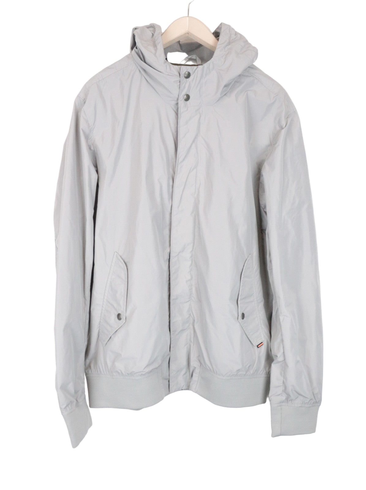 SCOTCH &amp; SODA vyriška striukė 2XL šviesiai pilka su užtrauktuku 