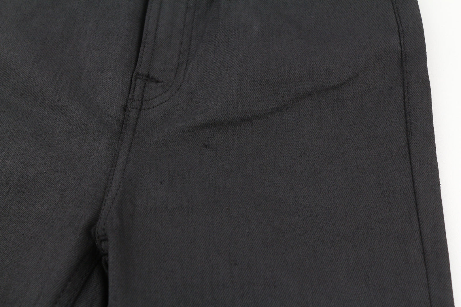 NUDIE Hightop Tilde Painted Black moteriški džinsai W28/L32 Slim Fit su užtrauktuku 