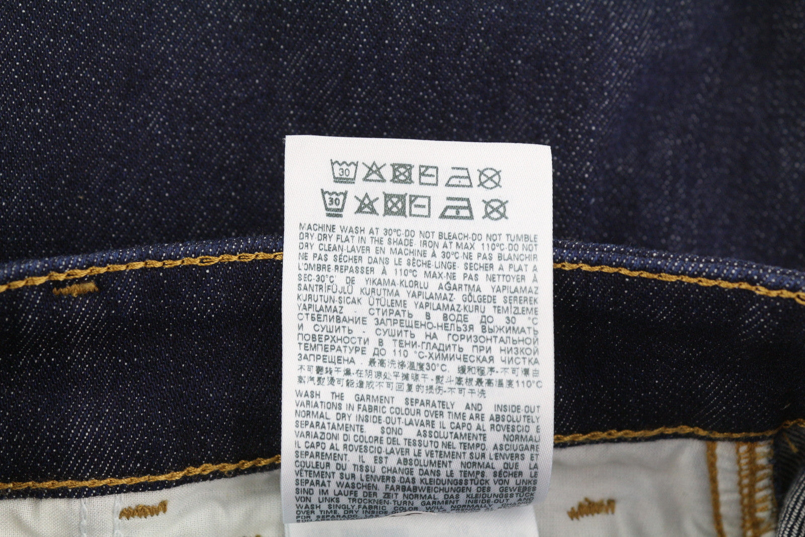 DIESEL 1994 Z9B89 vyriški džinsai W30/L30 Slim Fit tiesaus kirpimo aukštu juosmeniu, mėlyni 