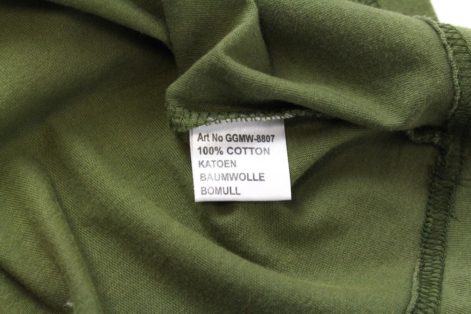 GOOD GENES vyriški marškinėliai S žali trumpomis rankovėmis medvilniniai apvalios iškirptės vienspalviai vasariniai 