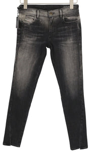DIESEL D-Jevel 09B18 moteriški džinsai W26/L32 Slim žemo juosmens, tamprūs, skalbti, RRP 250 € 