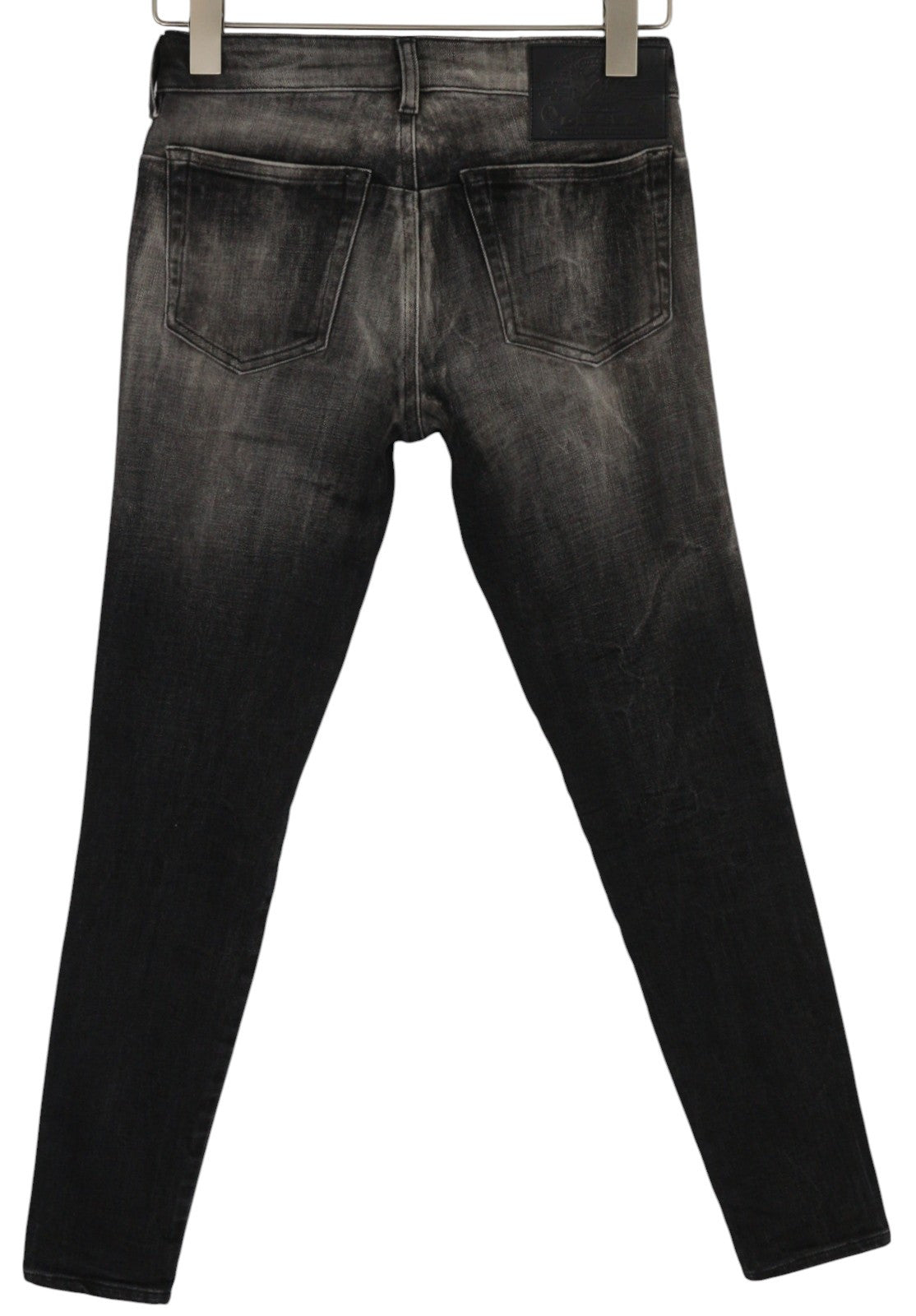 DIESEL D-Jevel 09B18 moteriški džinsai W26/L32 Slim žemo juosmens, tamprūs, skalbti, RRP 250 € 