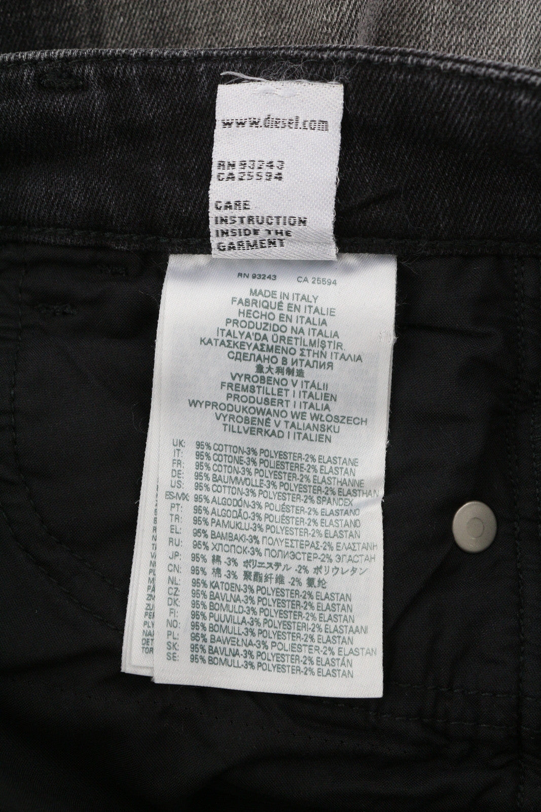 DIESEL D-Jevel 09B18 moteriški džinsai W26/L32 Slim žemo juosmens, tamprūs, skalbti, RRP 250 € 