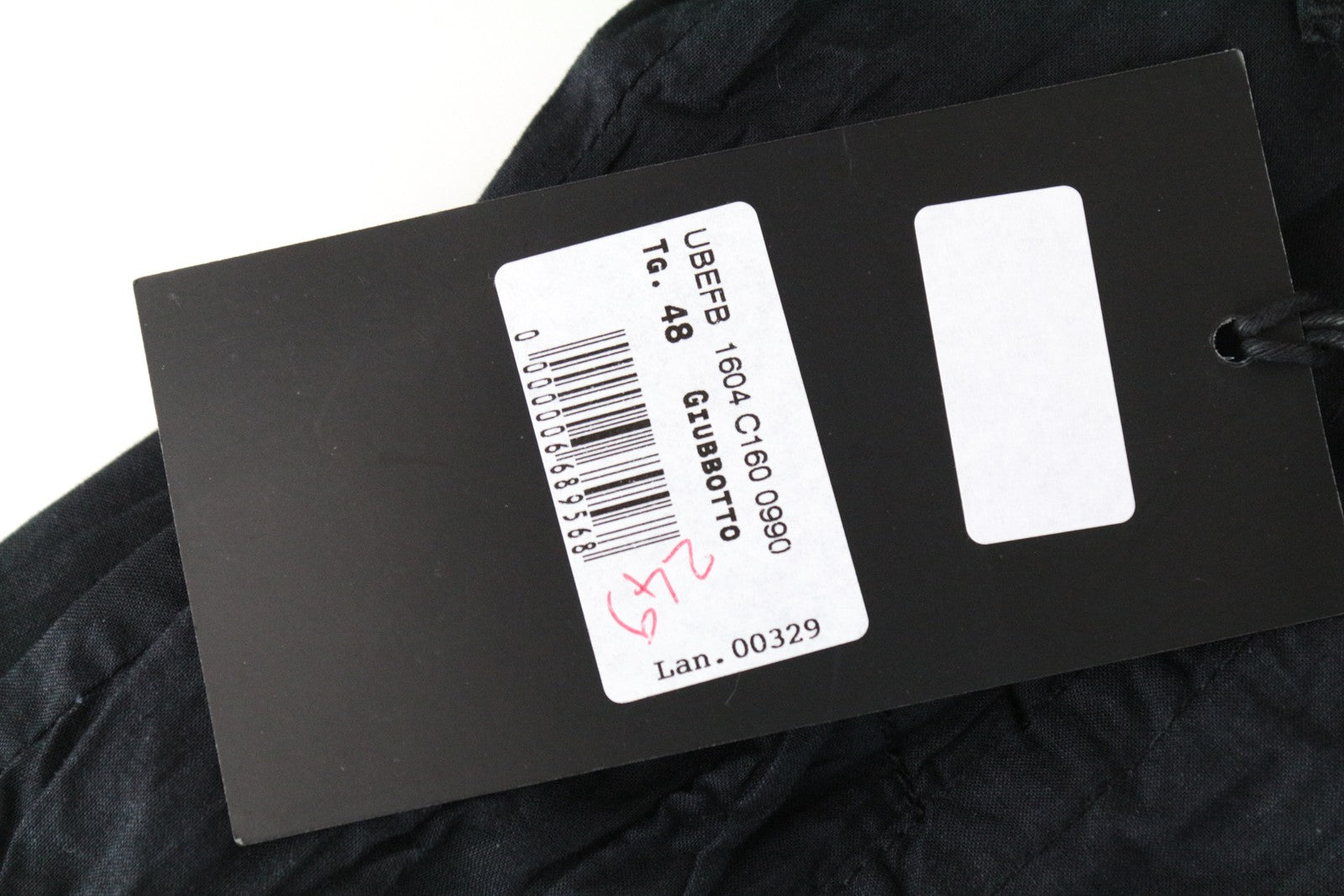 RICHMOND vyriška striukė 48 tamsiai mėlyno mišinio dvigubas gobtuvas lengvas 