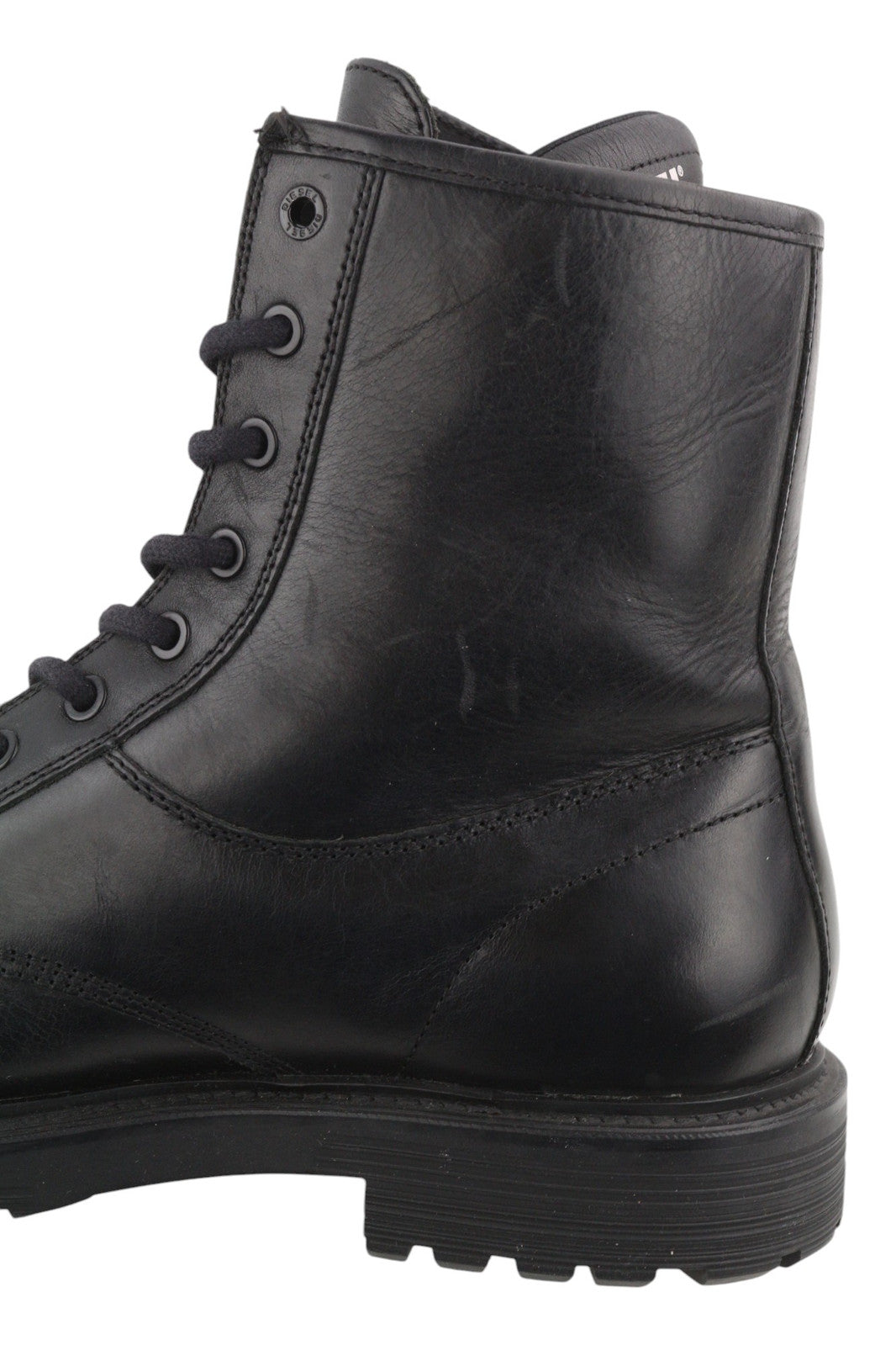 DIESEL D-Alabhama CB vyriški aulinukai, juodi, odiniai, EU44, vidutinio ūgio, RRP 295 €, migdolų nosis. 