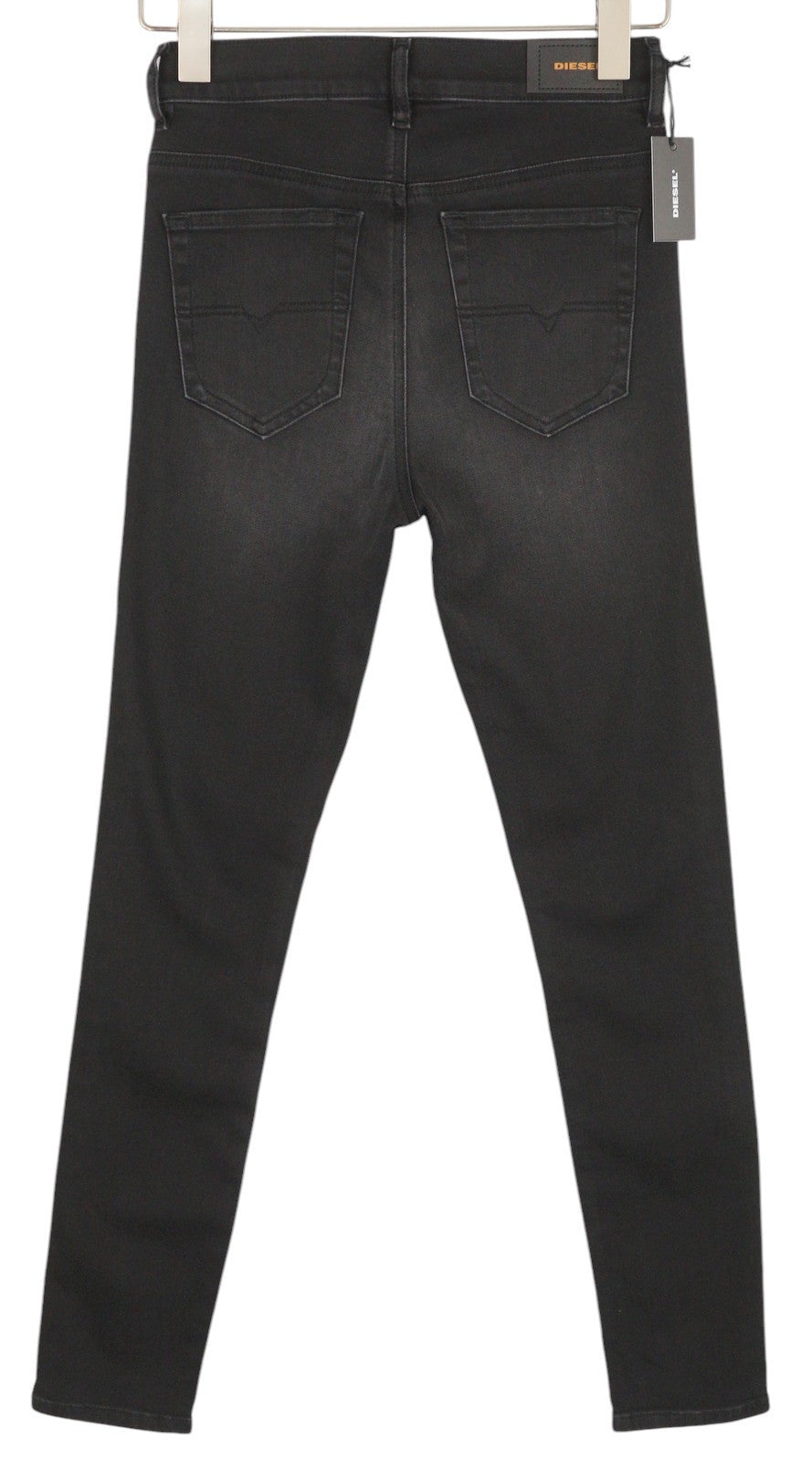 DIESEL D-Roisin 069MZ moteriški džinsai W26/L32 itin aptempti aukštu juosmeniu, tamprūs džinsai 