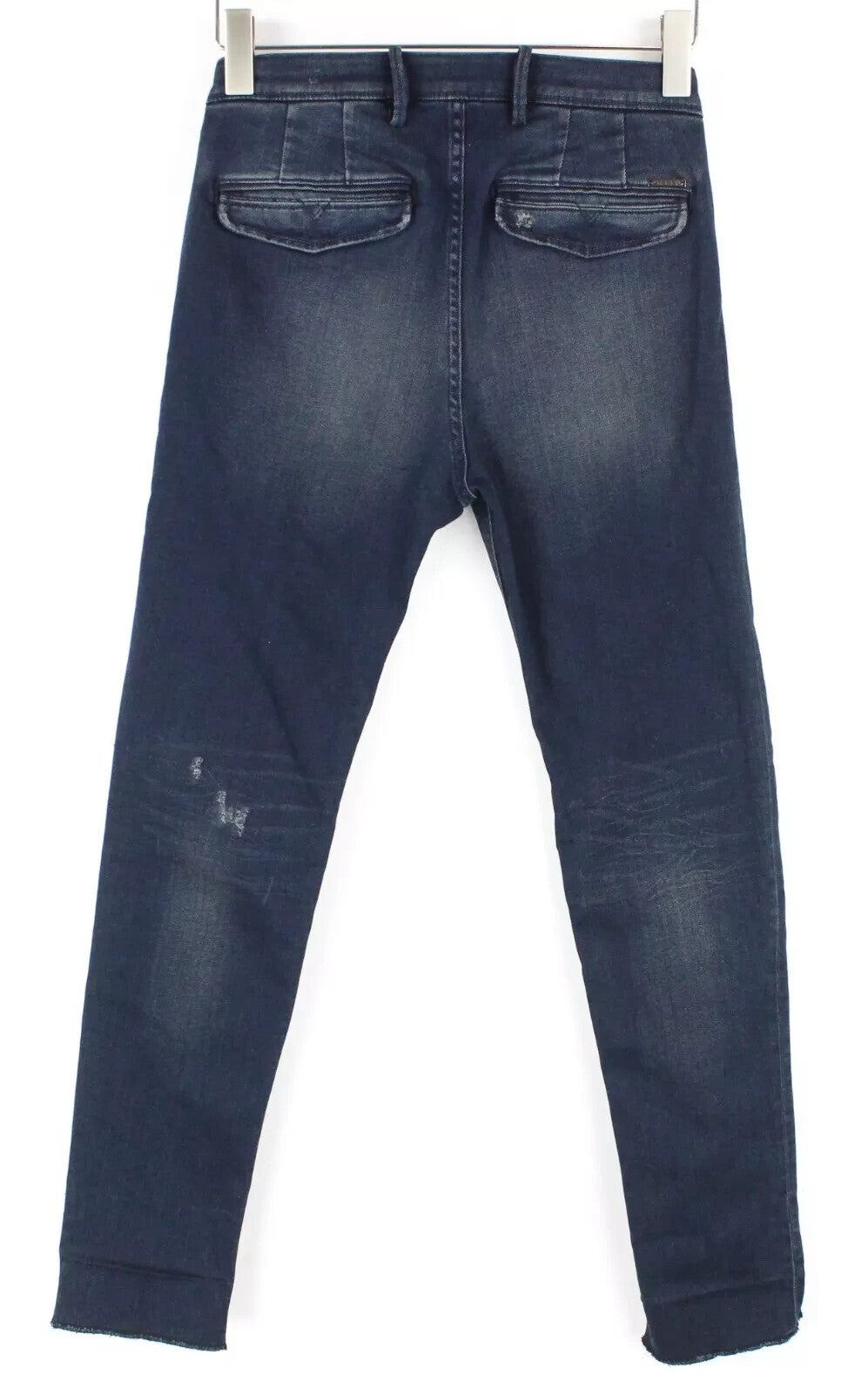 DIESEL Slim-Chino M 0677K Mens Jeans W27 Washed Distressed Cotton Stretch