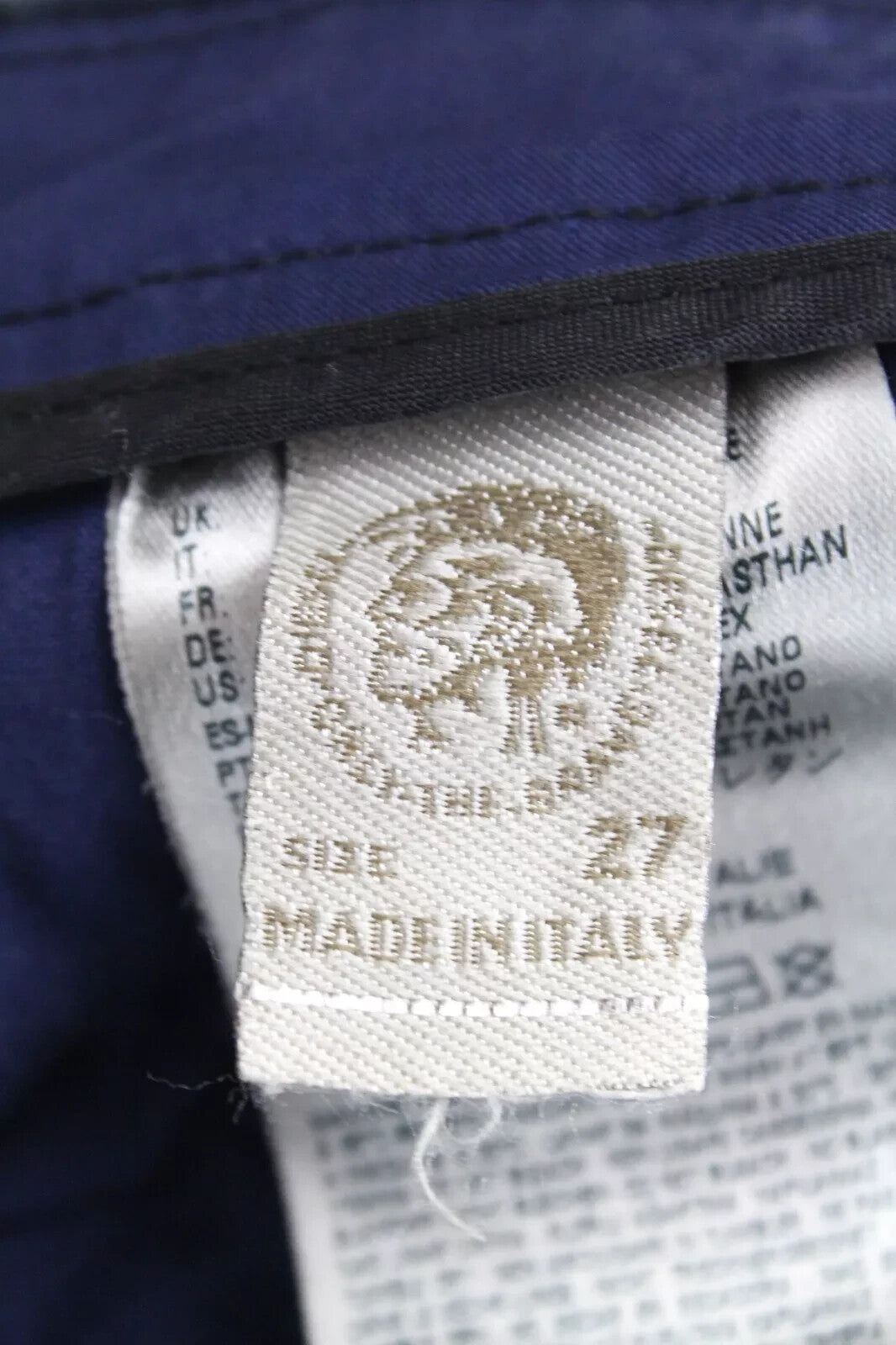 DIESEL Slim-Chino M 0677K Mens Jeans W27 Washed Distressed Cotton Stretch