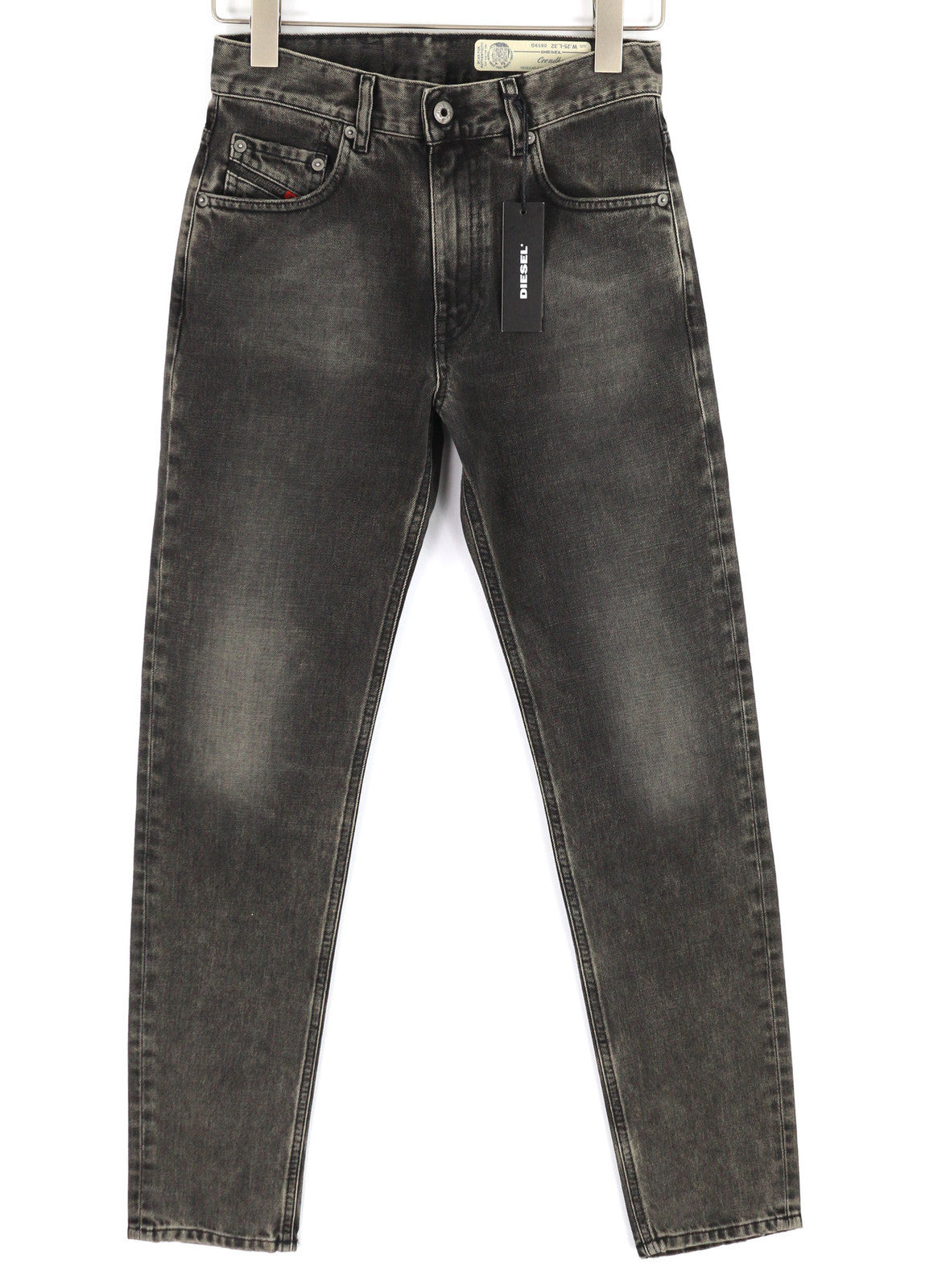 DIESEL Ceendhy 0859G moteriški džinsai W25/L32 Regular Straight Regular Waist RRP 200 € 