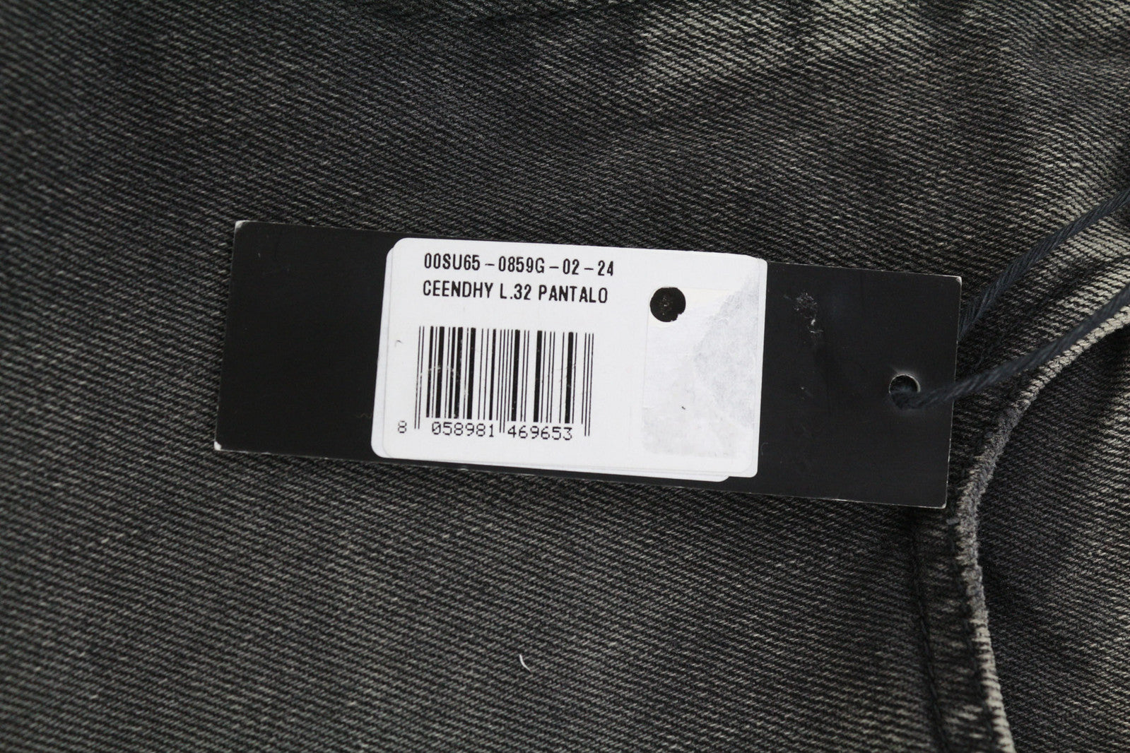 DIESEL Ceendhy 0859G moteriški džinsai W24/L32 Regular Straight Regular Waist RRP 200 € 