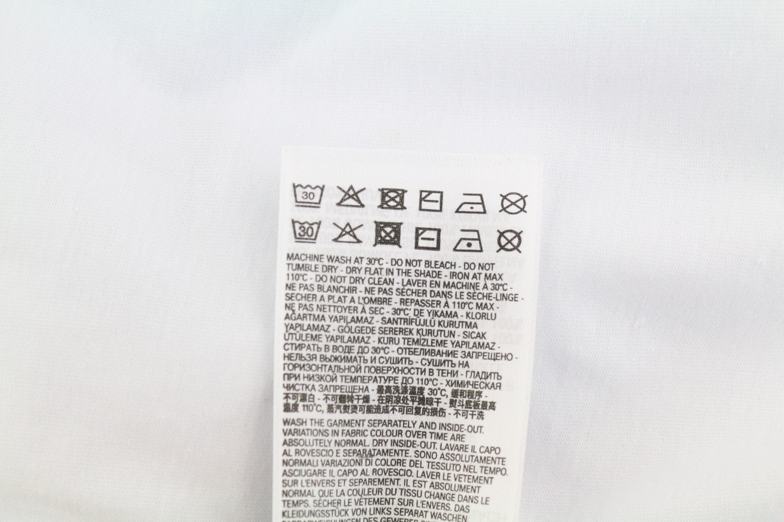 DIESEL T-Just-A35 Mens T-Shirt 2XL Short Sleeve Crew Collar  Tricot White