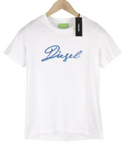 DIESEL T-Sily-K10 moteriški marškinėliai XS dydžio, trumpomis rankovėmis, apvalia apykakle, trikotažiniai