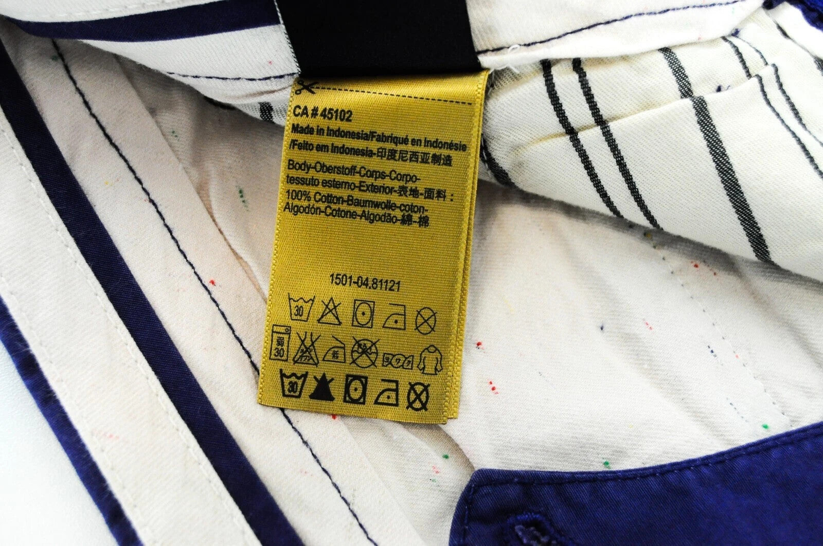 SCOTCH &amp; SODA vasariniai šortai W29 vyrams mėlyni su kišenėmis, grynos medvilnės, Ams Couture 