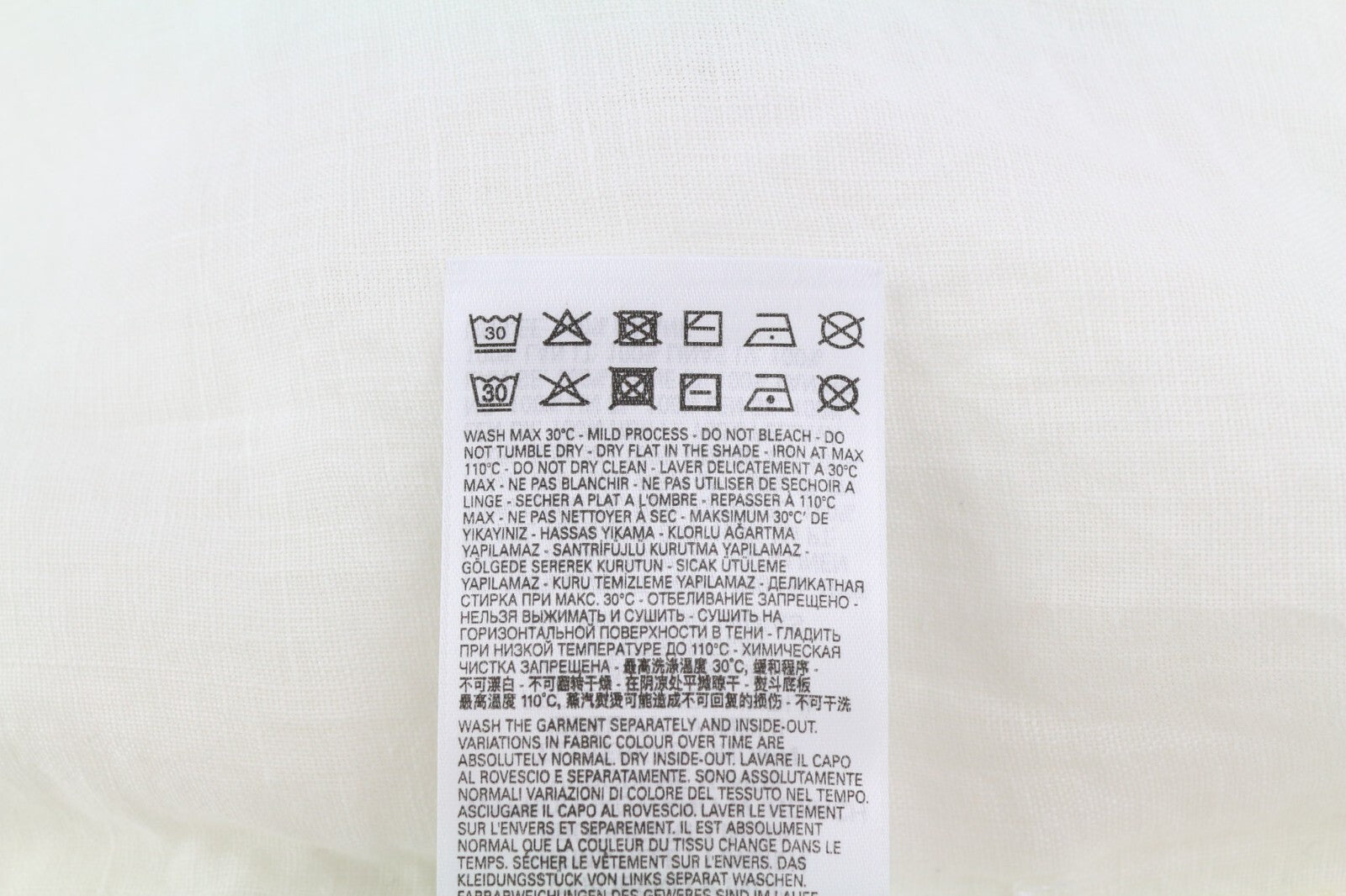 DIESEL S-Umbe-Sslab vyriški marškinėliai, XL dydžio, balti lininiai, trumpomis rankovėmis, platėjančios iškirptės, RRP 150 € 