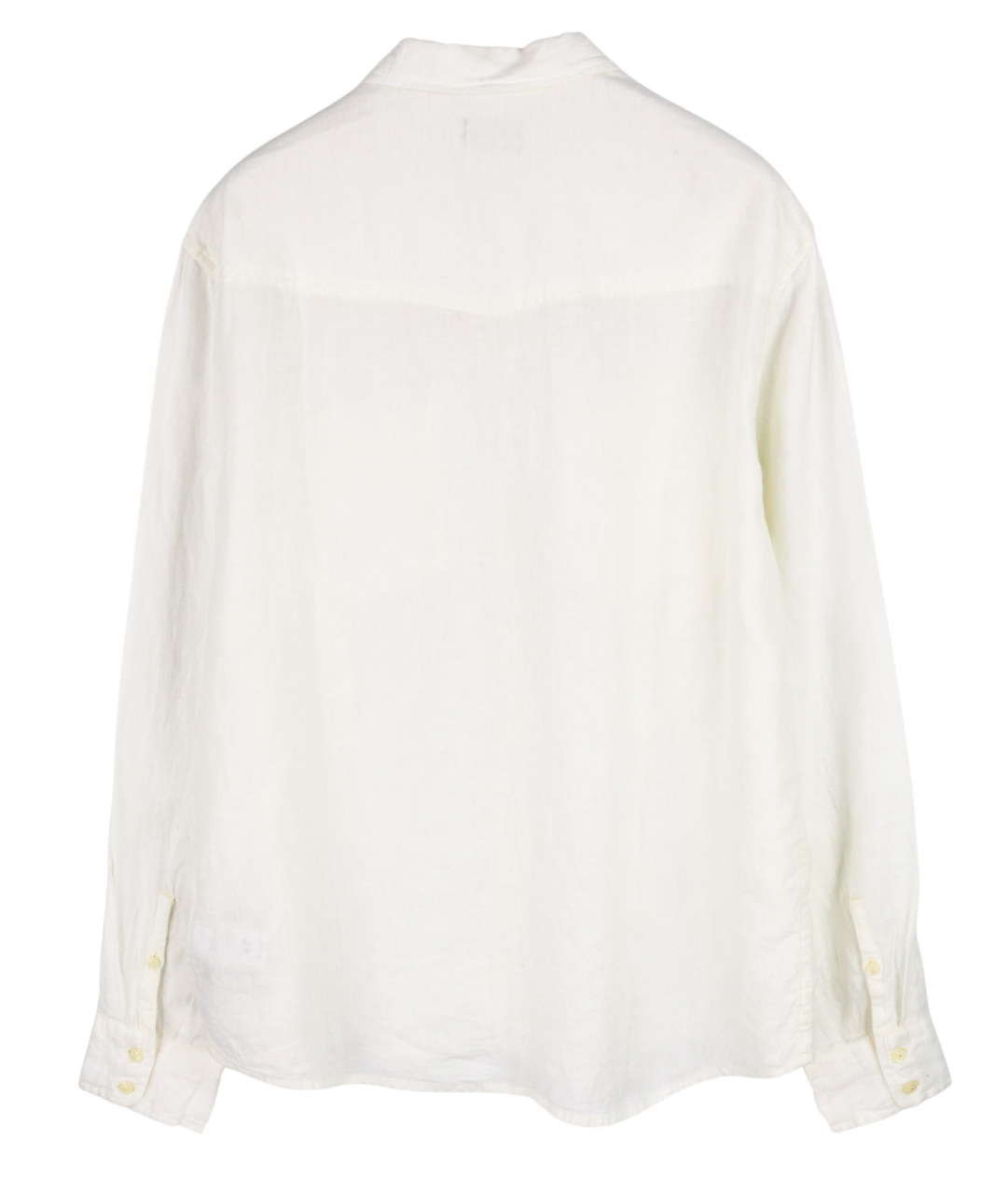 DIESEL S-East-Long-Lin vyriški XL dydžio lininiai marškinėliai su sagomis, platėjančia apykakle. Rekomenduojama kaina – 175 €. 