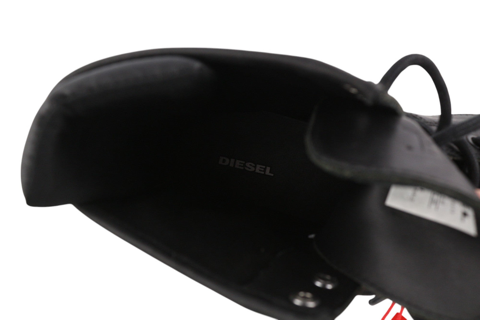 DIESEL D-Alabhama CB vyriški batai, juodi, odiniai, vidutinio ūgio, EU43, RRP295, migdolų nosis.