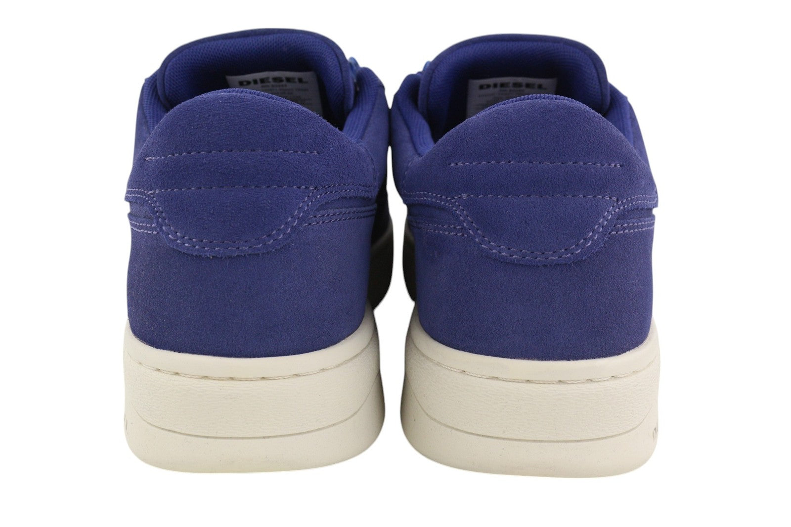 DIESEL S-Sinna žemakulniai vyriški sportbačiai, mėlyni, karvės odos, 42 €, su raišteliais, kaina – 160 € 