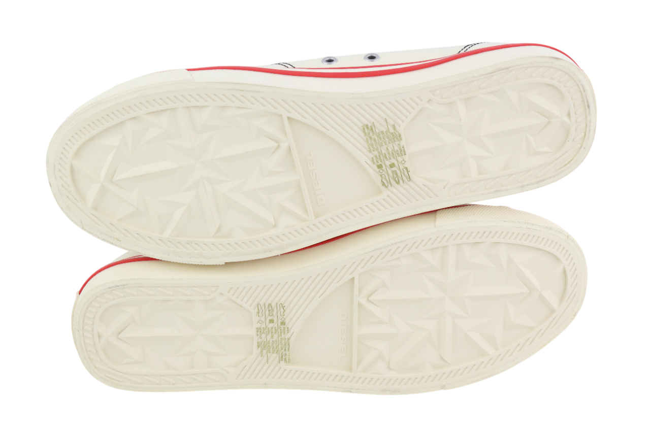 DIESEL S-Athos žemakulniai vyriški sportbačiai, 44 dydžio, balti, suvarstomi, RRP 160 € 