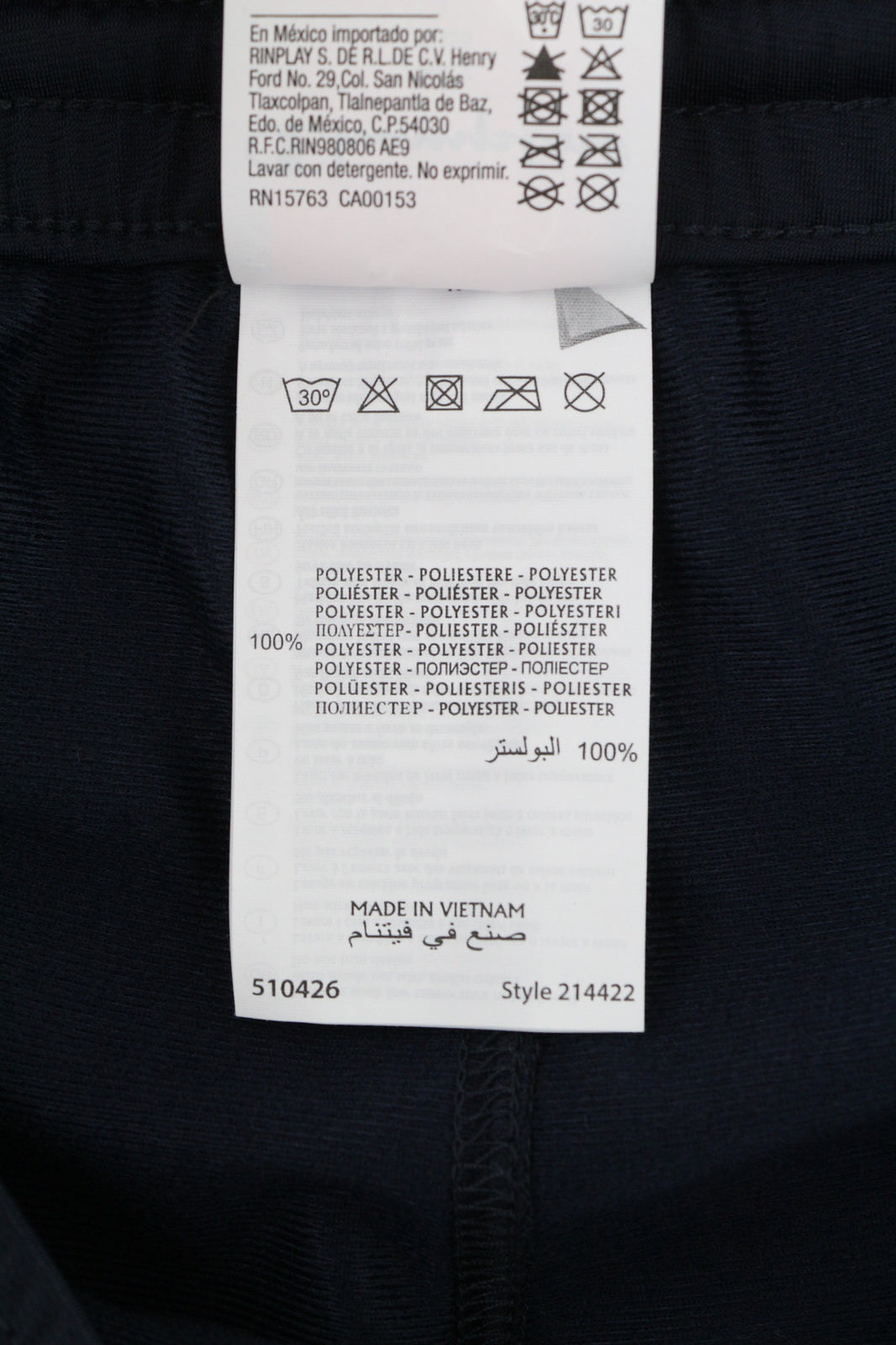 CHAMPION 214422 vyriškos kelnės M tamsiai mėlynos užtraukiamos sportinės kelnės laisvalaikiui 