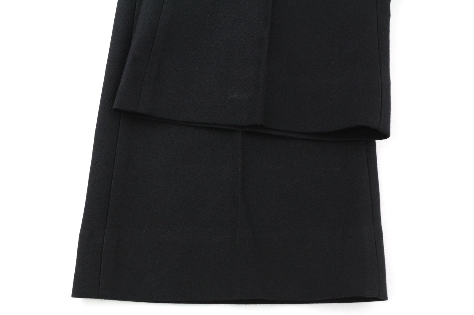 SANDRO moteriškos kelnės, 36 cm, juodos, medvilnės mišinio, klostuotos priekyje, klasikinės, oficialios. 