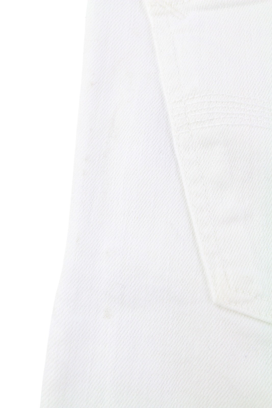 NUDIE JEANS Lean Dean Men Shorts W29 Denim White Zip Fly Cotton Turn Up Pockets