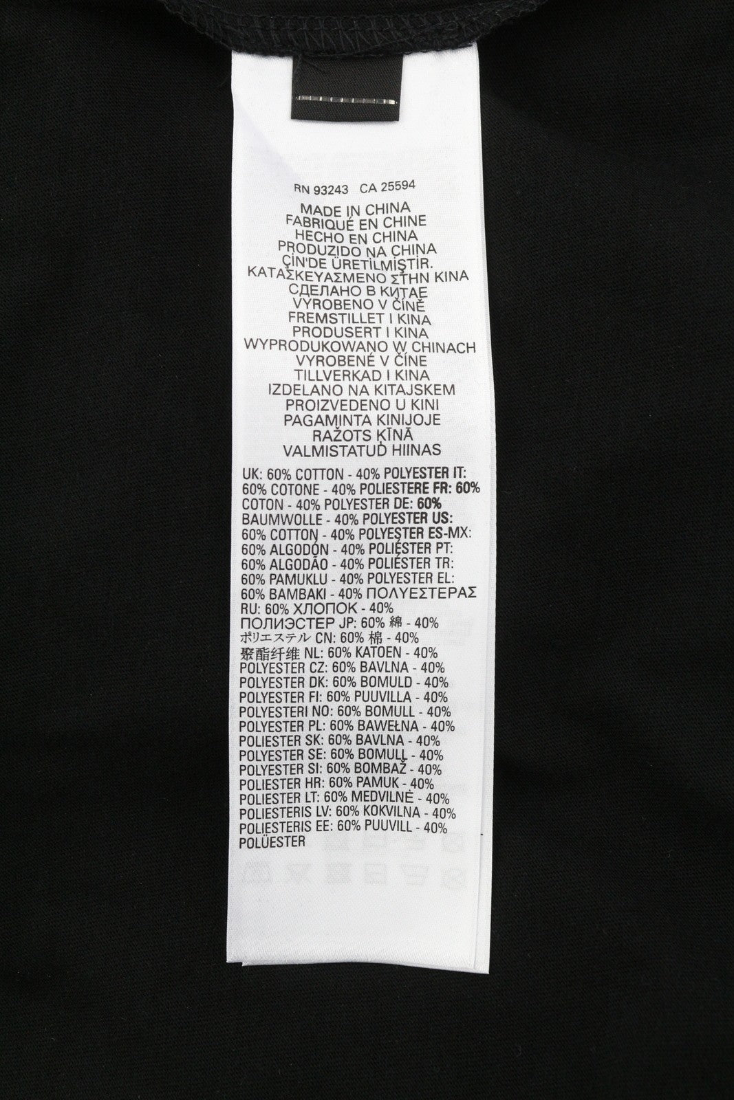 DIESEL T-Just-Ls-E4 vyriški marškinėliai XL dydžio, juodi, raštuoti apvalios iškirptės ilgomis rankovėmis, su logotipu 