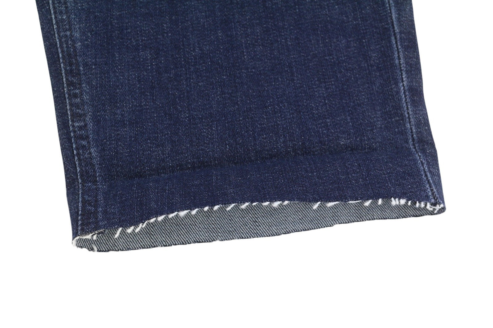 NUDIE JEANS Pipe Led Men Shorts W34 Washed Denim Blue Zip Fly Organic Pockets