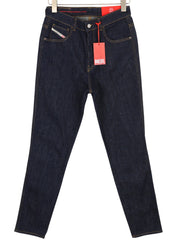 DIESEL 1994 Z9B89 vyriški džinsai W30/L32 Slim Fit tiesaus kirpimo aukštu juosmeniu, mėlyni 