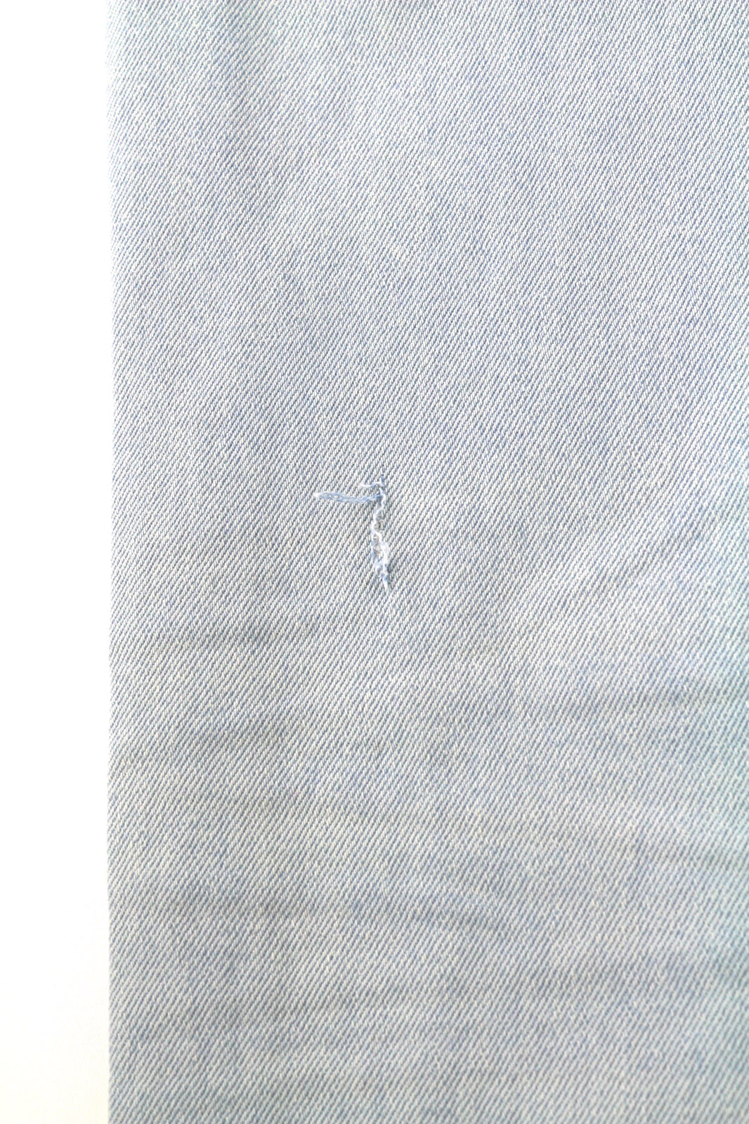 LACOSTE HF2897 moteriški džinsai W30 skalbtos mėlynos medvilnės tamprūs, siaurėjantys 