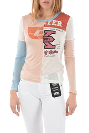 DIESEL T-Tessy-C1 moteriški marškinėliai S dydžio, kašmyro mišinio ilgomis rankovėmis, apvaliu kaklu. Rekomenduojama kaina – 150 €. 