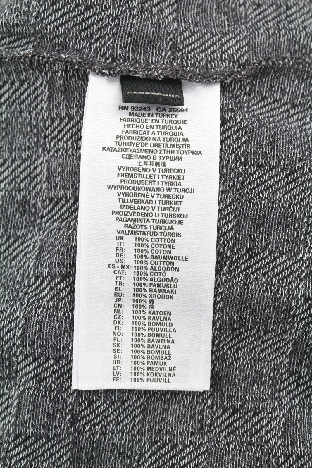 DIESEL T-Inacrop moteriški marškinėliai pilki su raštuotais cirkoniais, trumpais rankovėmis