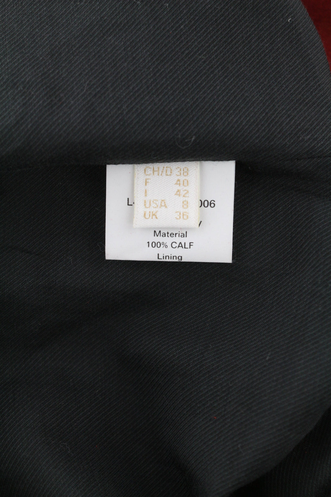 BALLY moteriškas sijonas, rudas, US8, natūralios veršiuko odos, zomšos pamušalas, su kišenėmis 