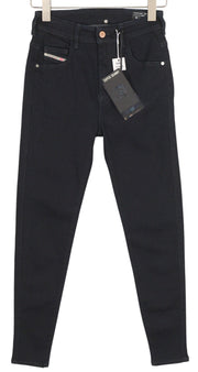 DIESEL Slandy-High 009CW moteriški džinsai W26/L32 itin aptempti, aukštu juosmeniu, tamprūs 