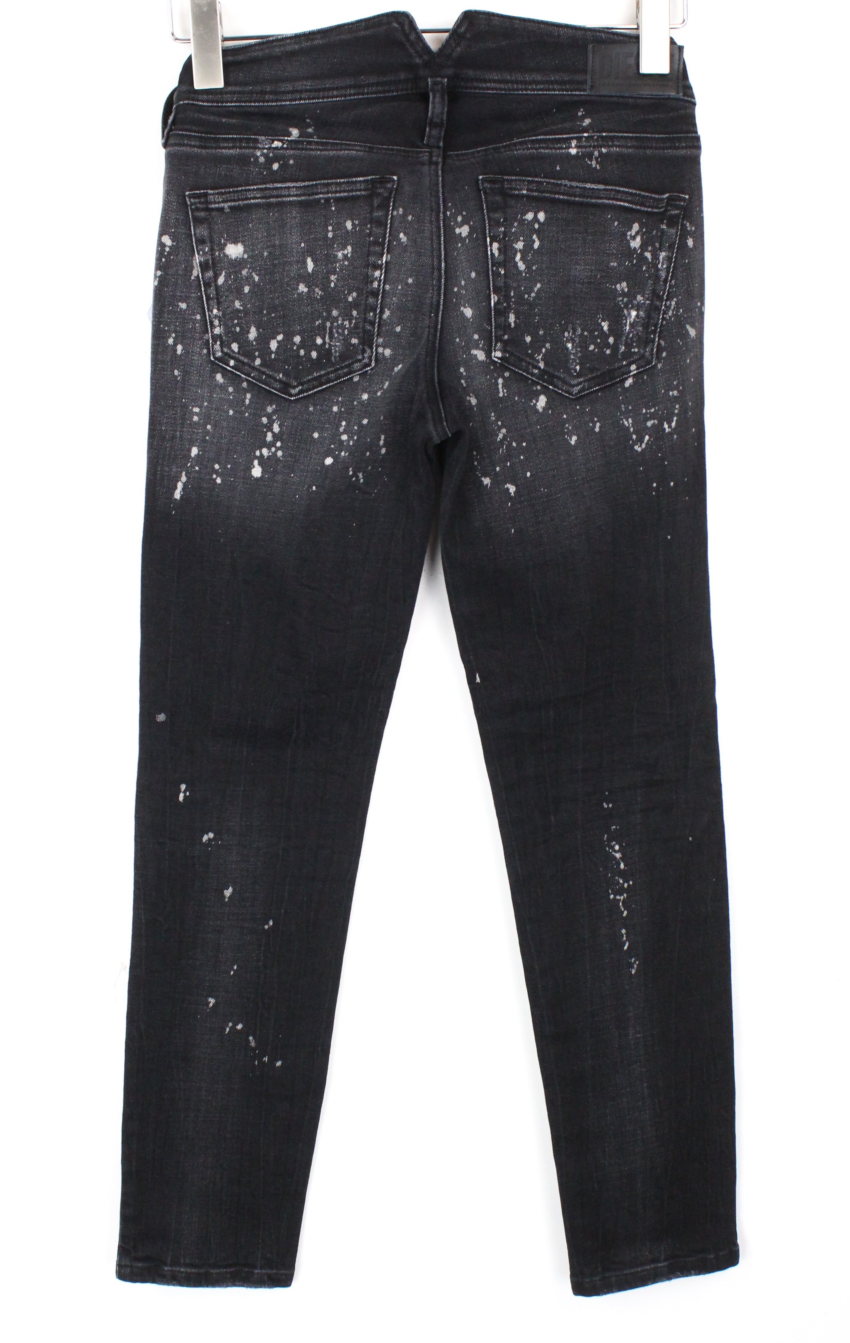 DIESEL D-Ramy 0091Z moteriški džinsai W24/L30 aptempti mergaitėms pilki tamprūs džinsai 