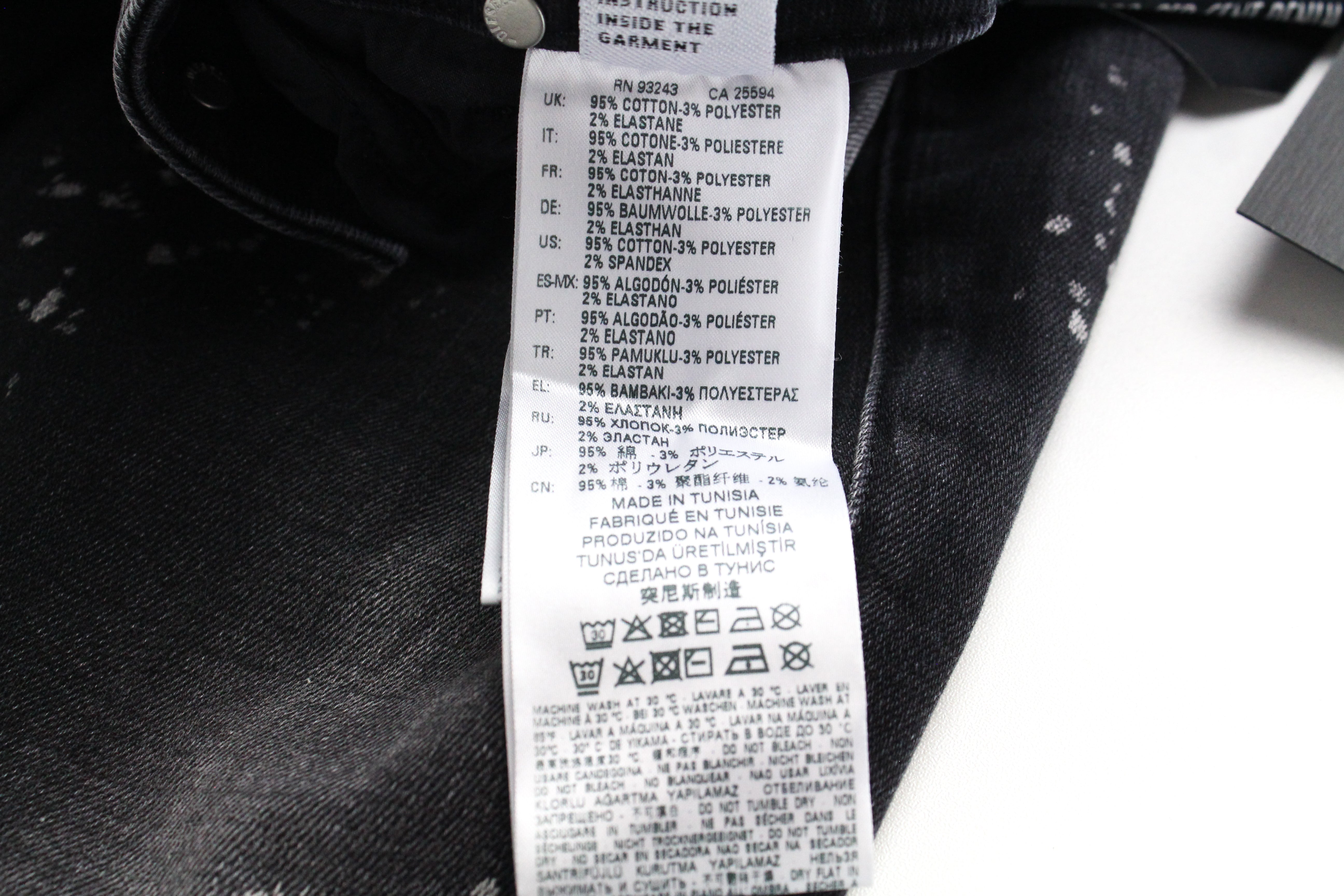 DIESEL D-Ramy 0091Z moteriški džinsai W29/L34 aptempti pilki tamprūs džinsai 