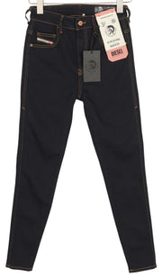 DIESEL Slandy-High 009CW moteriški džinsai W26/L32 itin aptempti, aukštu juosmeniu, tamprūs. 