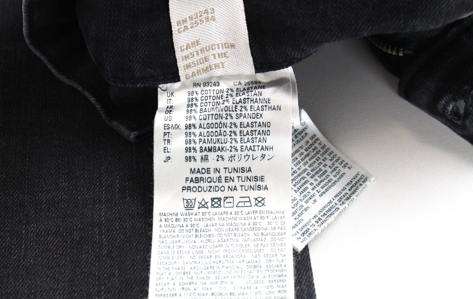 DIESEL Grupee 0676N moteriški džinsai W25/L32 Slim Skinny Cotton Stretch pilki 