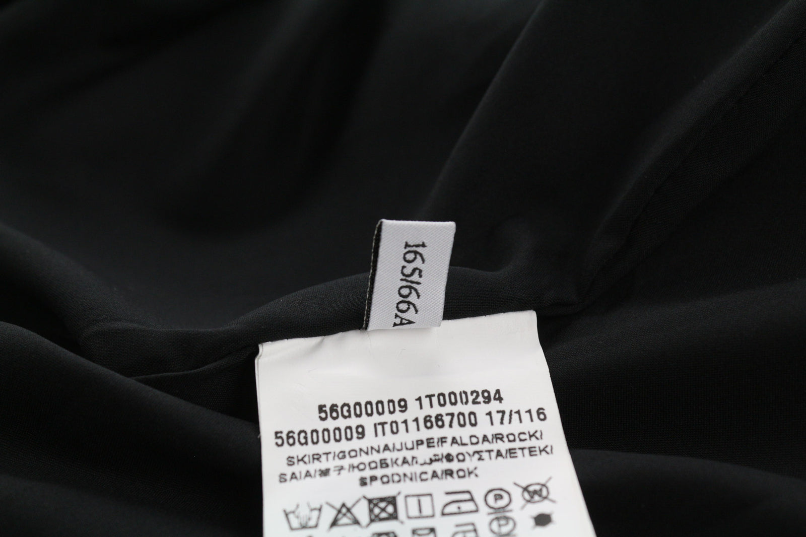 TRUSSARDI JEANS moteriškas sijonas, 40 dydžio, baltas, klostuotas, blizgučiais puoštas trumpas balioninis sijonas. 