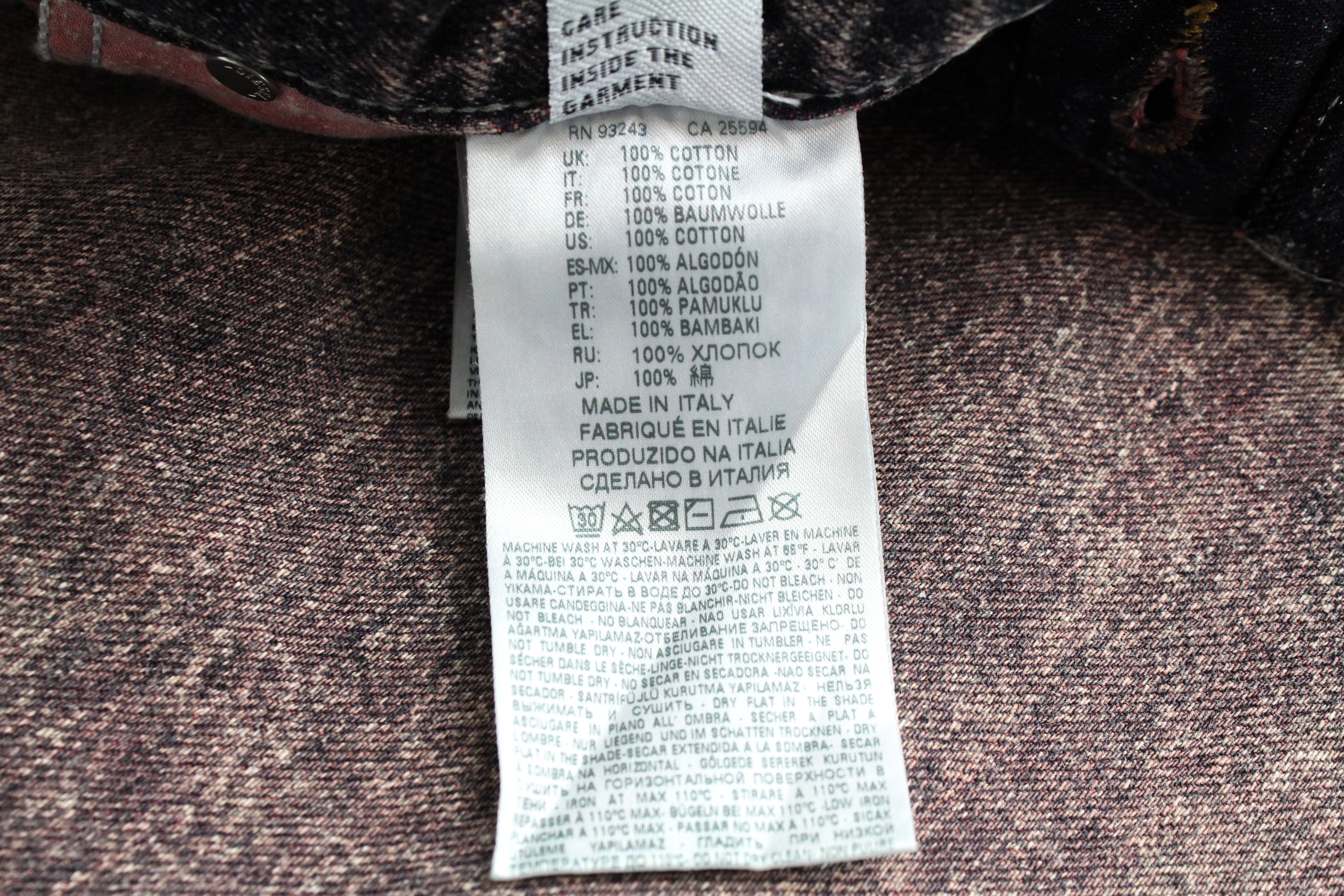 DIESEL Alys 084TS moteriški džinsai W26/L30 tiesaus kirpimo, medvilniniai, pilkai rožiniai, skalbti 