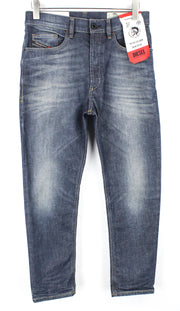 DIESEL D-Eetar 084ZU Men's Jeans W29/L30 Tapered Blue Stretch Wash