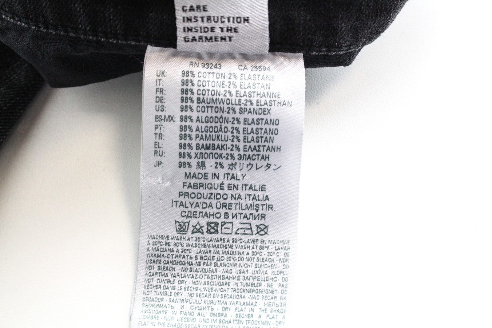 DIESEL D-Eetar 069BG vyriški džinsai W32/L32 siaurėjantys, skalbti skirti, tamprūs, pilki 